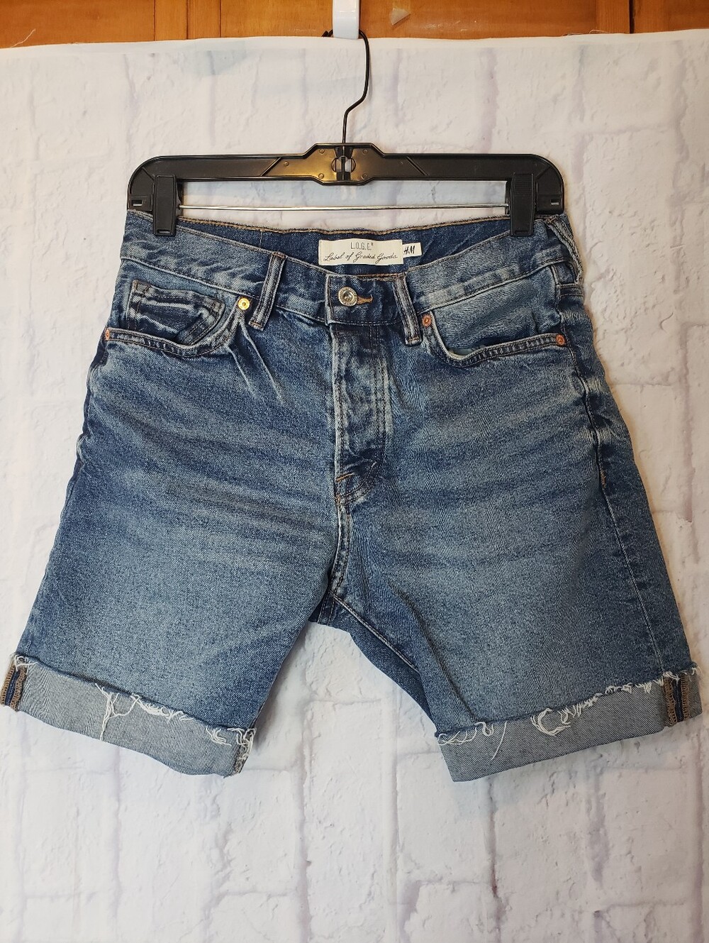 L.O.G.G. Label Of Graded Gods H&M Jean Shorts Men's 30